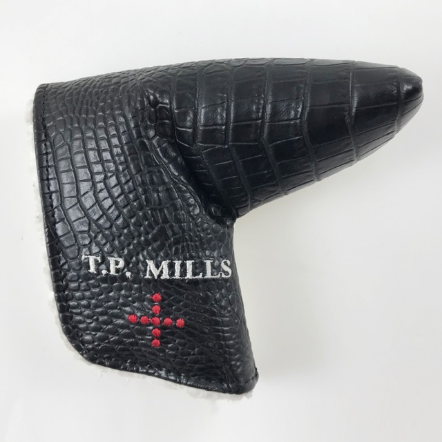 T.P. Mills | パターカバー | クロコ ブラック＆ホワイト（HTPC-000016）